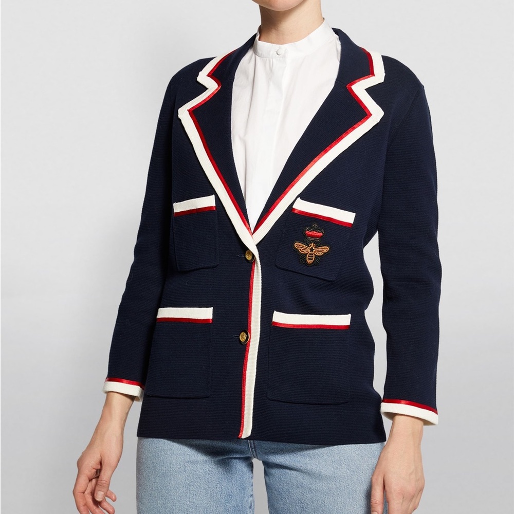 Maje contrasting trims cardigan